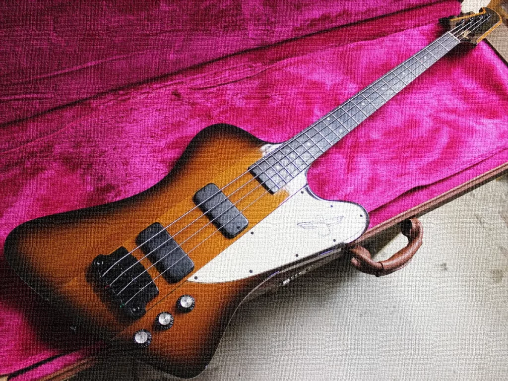 Gibson Thunderbird 1976 in compilation of top basses of all time
