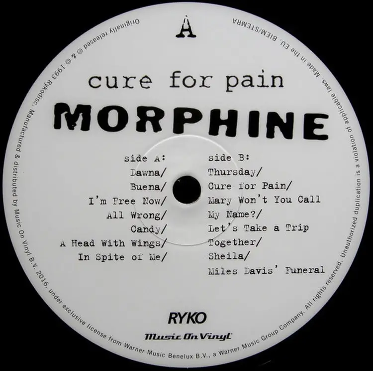 cure for pain cover
